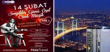 Point Hotel Barbaros Sevgililer Günü Yemeği 2018 Point Hotel Barbaros Sevgililer Günü Yemeği 2018