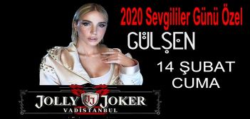 Jolly Joker Vadistanbul Sevgililer Günü 2020 Gülşen Konseri Jolly Joker Vadistanbul Sevgililer Günü 2020 Gülşen Konseri