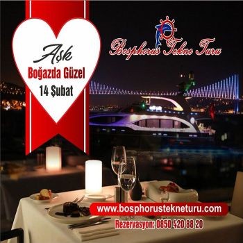 Bosphorus Tekne Turu Sevgililer Günü Programı 2024
