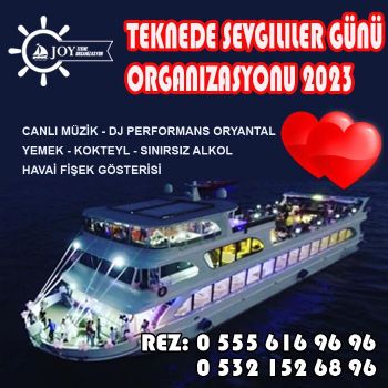 Joy Tekne Organizasyon Teknede Sevgililer Günü 2023