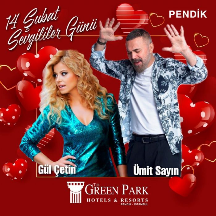The Green Park Pendik Hotel Sevgililer Günü Programı 2023 The Green Park Pendik Hotel Sevgililer Günü Programı 2023