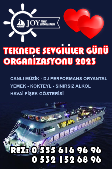 Joy Tekne Organizasyon Teknede Sevgililer Günü 2023
