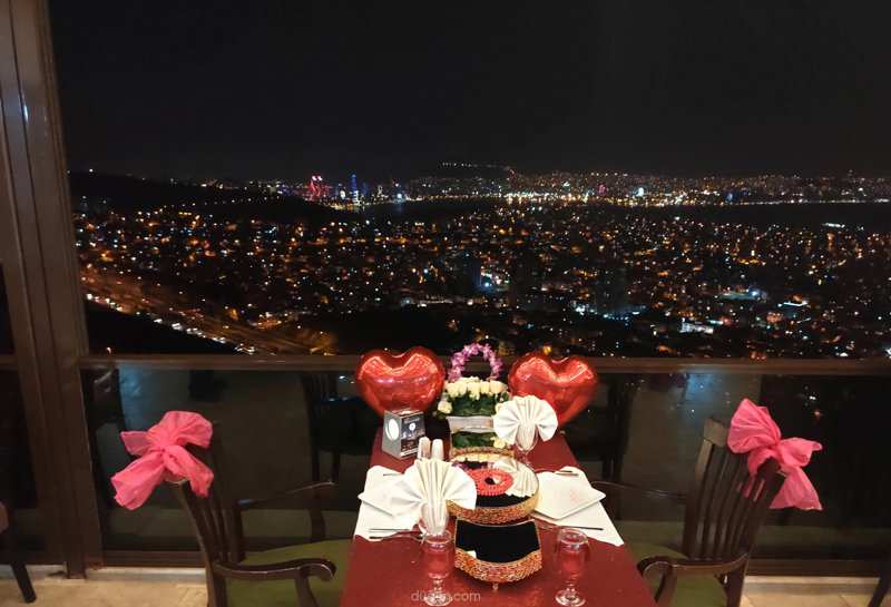 Izmir Seyirtepe Restoran Sevgililer Günü